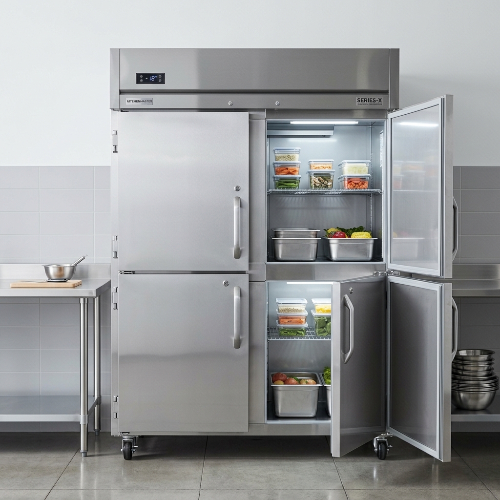 4-Door Vertical Refrigerator